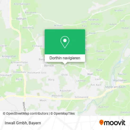Inwall Gmbh Karte