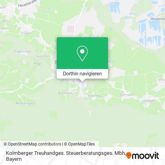 Kolmberger Treuhandges. Steuerberatungsges. Mbh Karte
