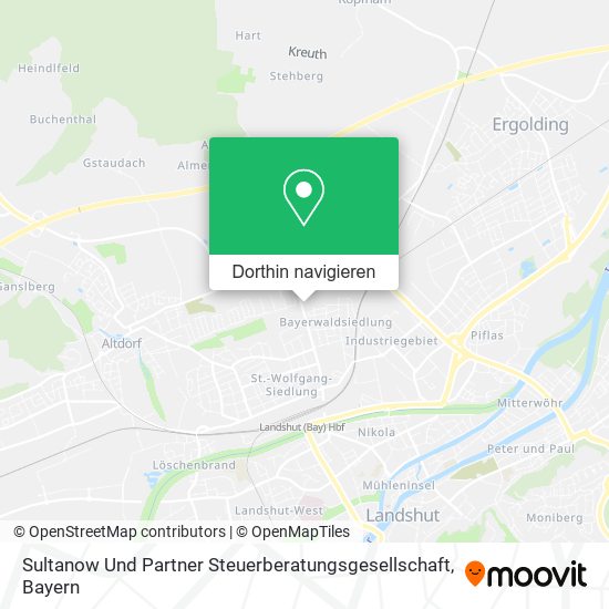 Sultanow Und Partner Steuerberatungsgesellschaft Karte