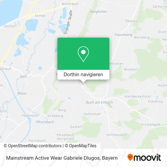 Mainstream Active Wear Gabriele Dlugos Karte