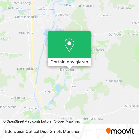 Edelweiss Optical Disc Gmbh Karte