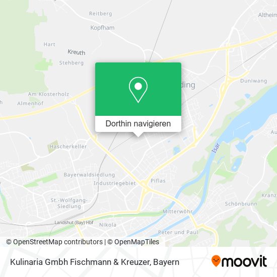 Kulinaria Gmbh Fischmann & Kreuzer Karte