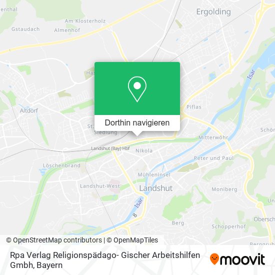 Rpa Verlag Religionspädago- Gischer Arbeitshilfen Gmbh Karte