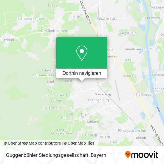 Guggenbühler Siedlungsgesellschaft Karte