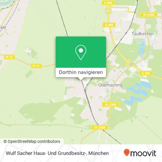 Wulf Sacher Haus- Und Grundbesitz- Karte