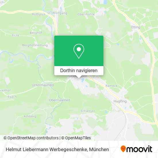 Helmut Liebermann Werbegeschenke Karte