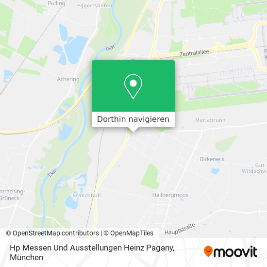 Hp Messen Und Ausstellungen Heinz Pagany Karte