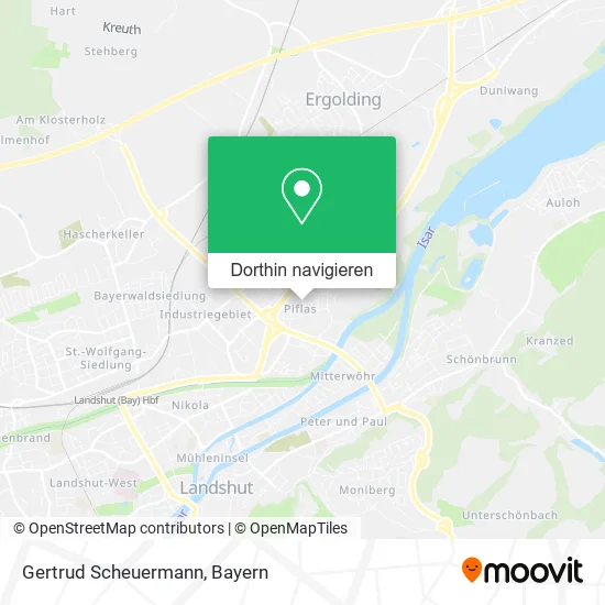 Gertrud Scheuermann Karte