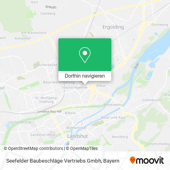 Seefelder Baubeschläge Vertriebs Gmbh Karte