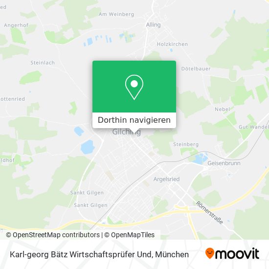 Karl-georg Bätz Wirtschaftsprüfer Und Karte