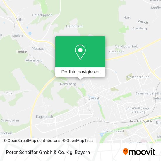Peter Schäffer Gmbh & Co. Kg Karte