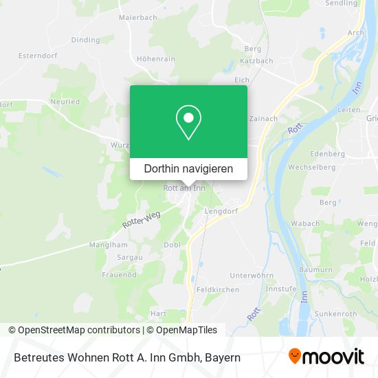 Betreutes Wohnen Rott A. Inn Gmbh Karte