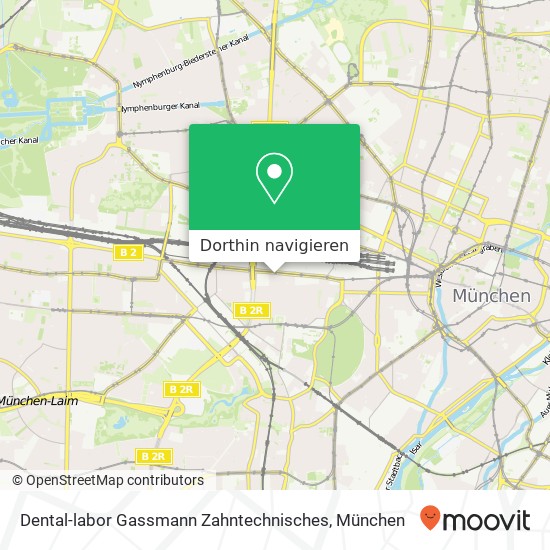 Dental-labor Gassmann Zahntechnisches Karte