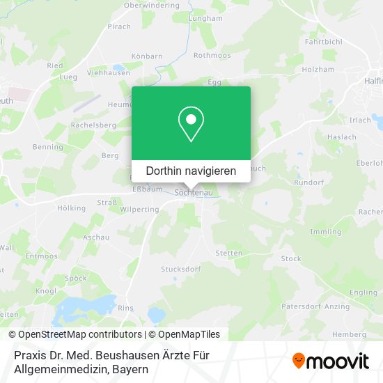 Praxis Dr. Med. Beushausen Ärzte Für Allgemeinmedizin Karte