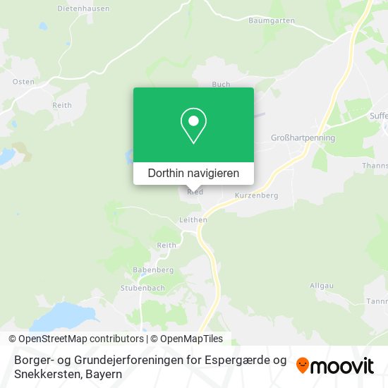 Borger- og Grundejerforeningen for Espergærde og Snekkersten Karte