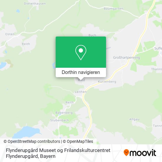 Flynderupgård Museet og Frilandskulturcentret Flynderupgård Karte