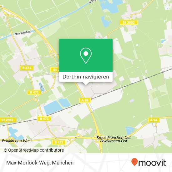 Max-Morlock-Weg Karte