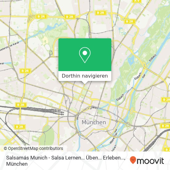 Salsamás Munich - Salsa Lernen... Üben... Erleben..., Arcisstraße 36 Maxvorstadt, 80799 München Karte