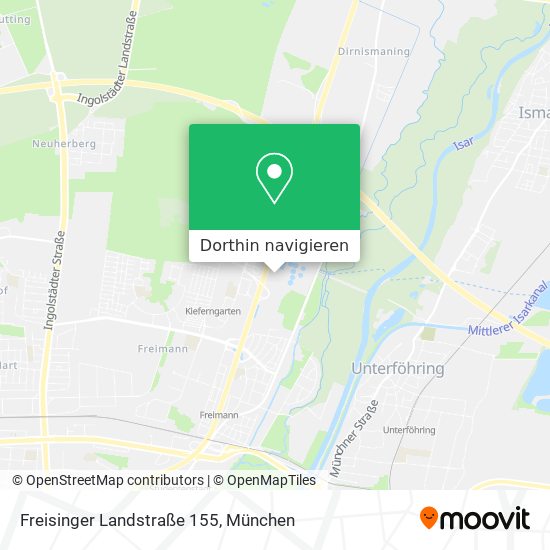 Freisinger Landstraße 155 Karte