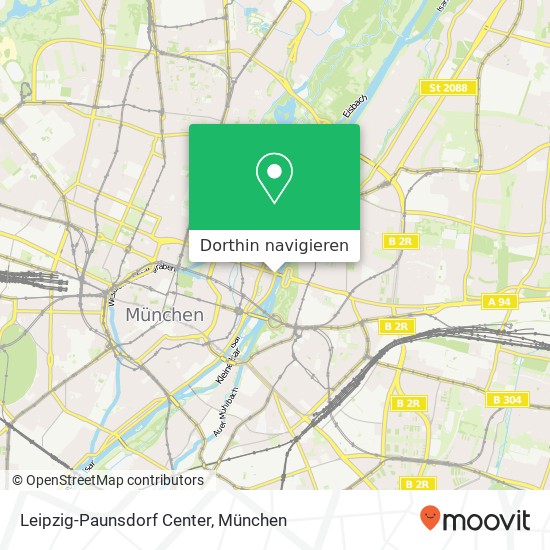 Leipzig-Paunsdorf Center Karte