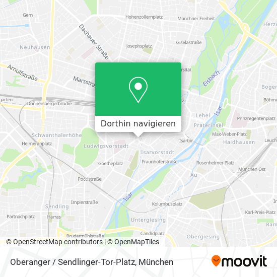 Oberanger / Sendlinger-Tor-Platz Karte