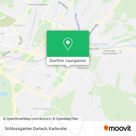 Wie komme ich zu Schlossgarten Durlach in Karlsruhe mit