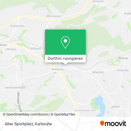 Wie komme ich zu dem Alter Sportplatz in Obersulm mit der