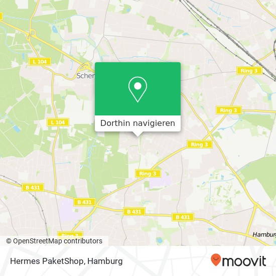 Hermes PaketShop Karte
