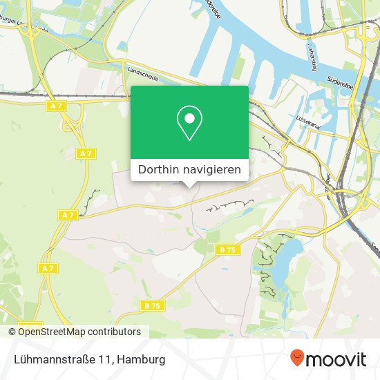 Lühmannstraße 11 Karte
