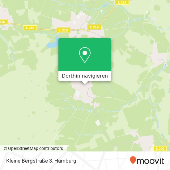 Kleine Bergstraße 3 Karte