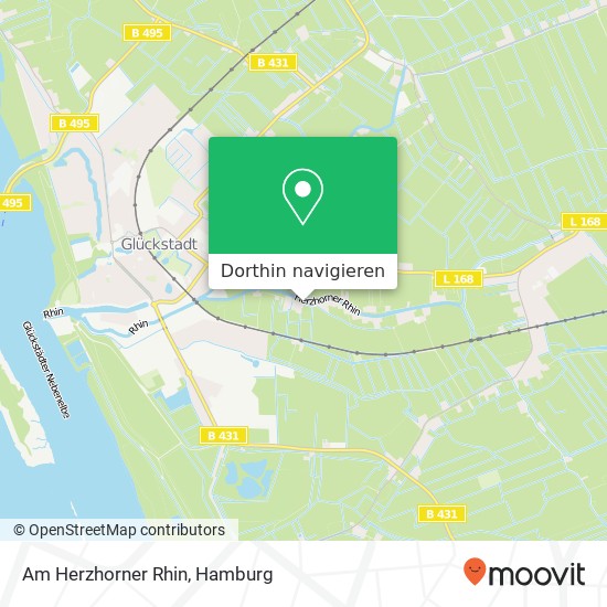 Am Herzhorner Rhin Karte