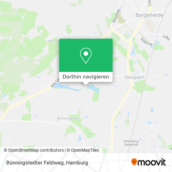 Bünningstedter Feldweg Karte
