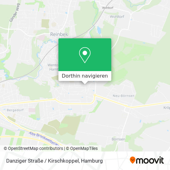 Danziger Straße / Kirschkoppel Karte