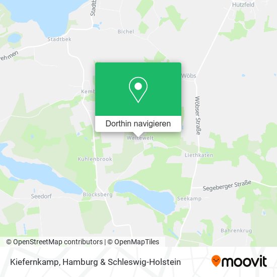 Kiefernkamp Karte