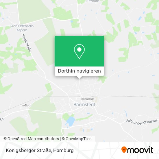 Königsberger Straße Karte