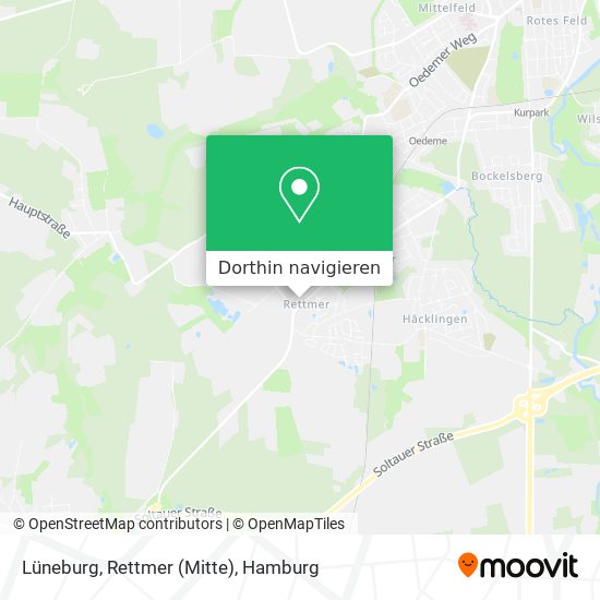 Lüneburg, Rettmer (Mitte) Karte