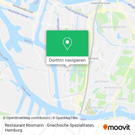 Restaurant Rosmarin - Griechische Spezialitaten Karte