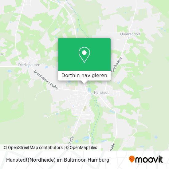 Hanstedt(Nordheide) im Bultmoor Karte