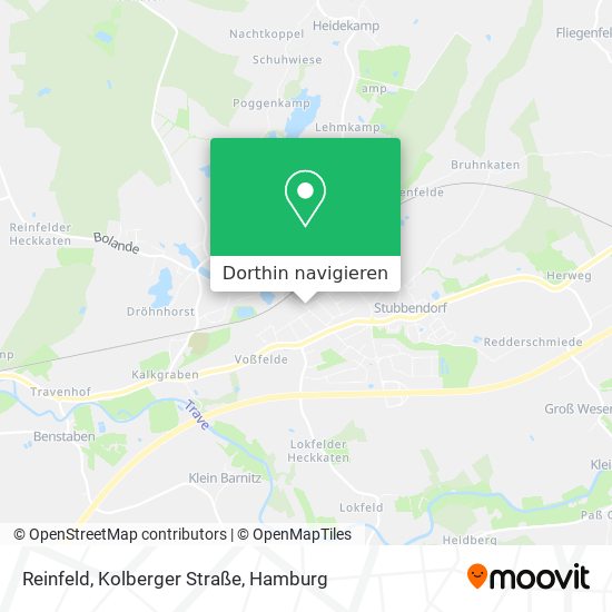 Reinfeld, Kolberger Straße Karte