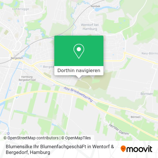 Blumensilke Ihr BlumenfachgeschäFt in Wentorf & Bergedorf Karte
