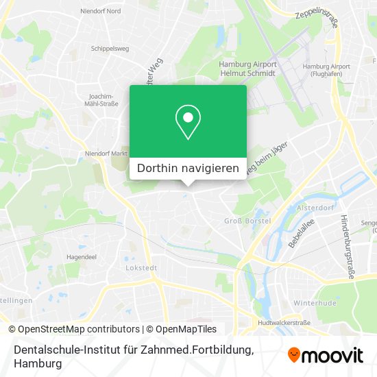 Dentalschule-Institut für Zahnmed.Fortbildung Karte