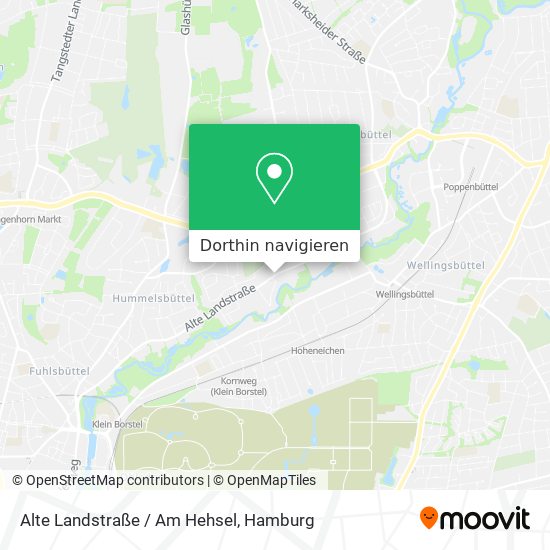 Alte Landstraße / Am Hehsel Karte