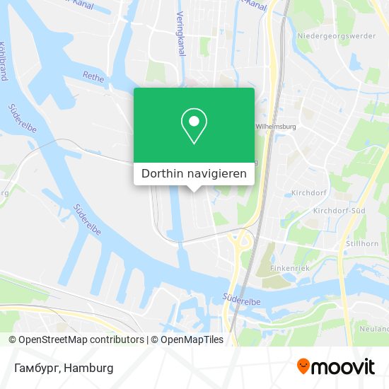 Гамбург Karte