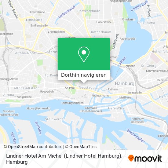 Lindner Hotel Am Michel (Lindner Hotel Hamburg) Karte