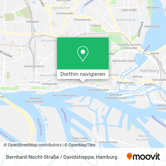 Bernhard-Nocht-Straße / Davidstreppe Karte