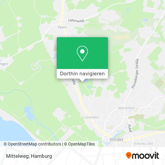 Mittelweg Karte