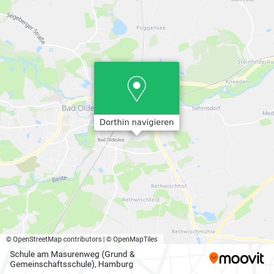 Schule am Masurenweg (Grund & Gemeinschaftsschule) Karte