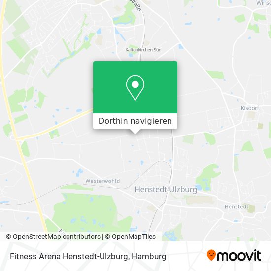 Fitness Arena Henstedt-Ulzburg Karte