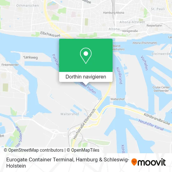 Eurogate Container Terminal Karte