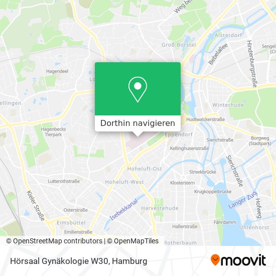 Hörsaal Gynäkologie W30 Karte